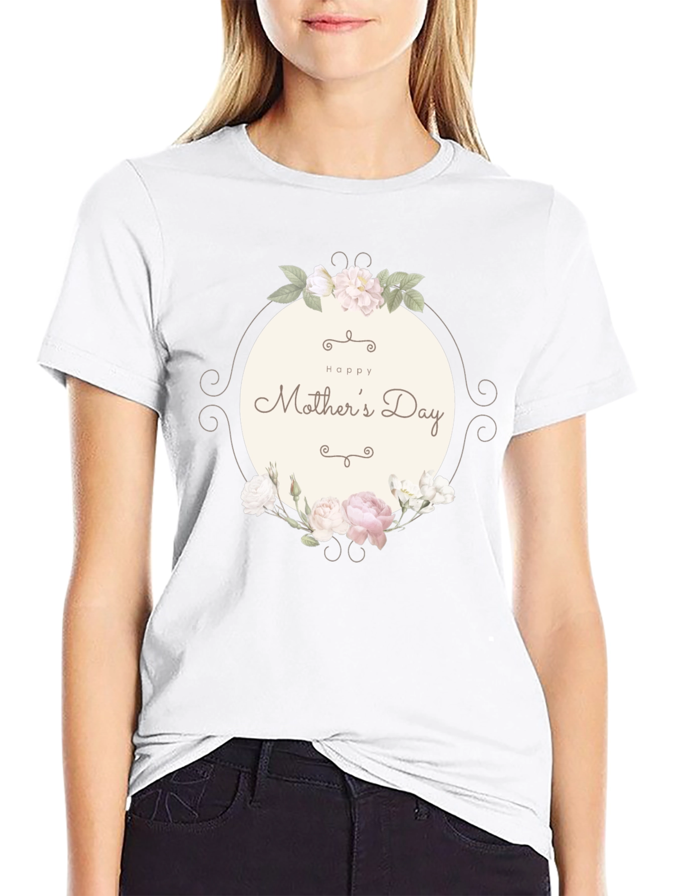 Floral Mothers Day Graphic Tee