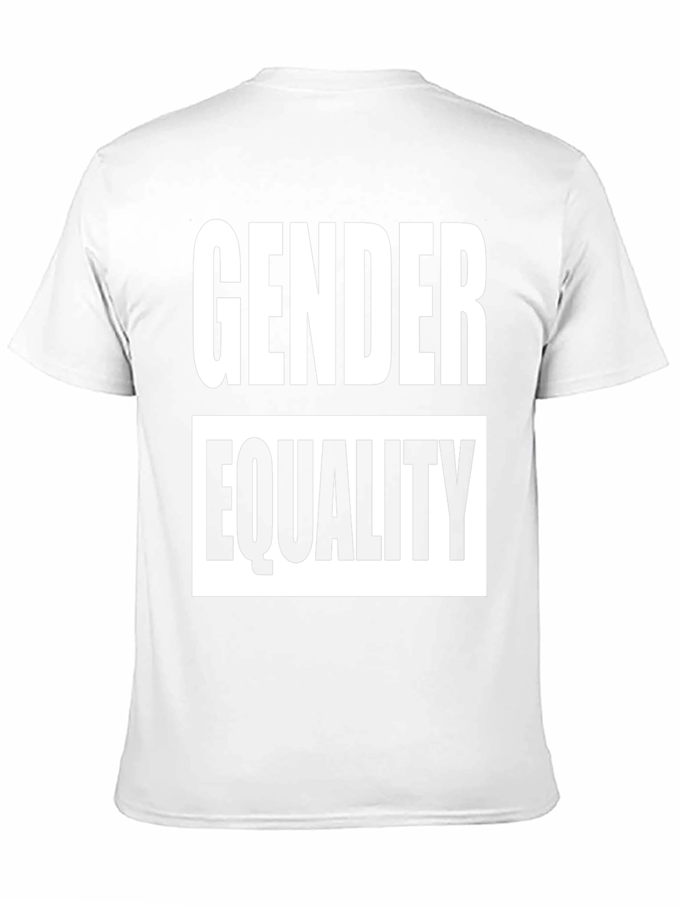 Gender Equality Graphic Tee - Black Cotton