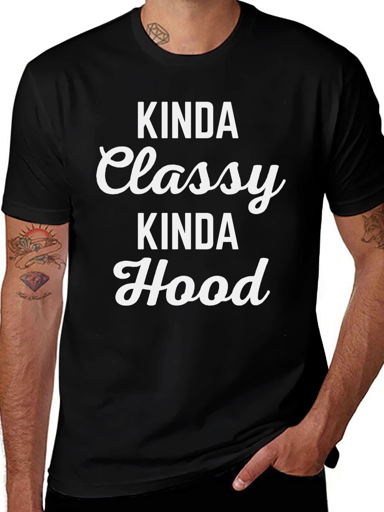 Kinda Classy Kinda Hood Graphic Tee