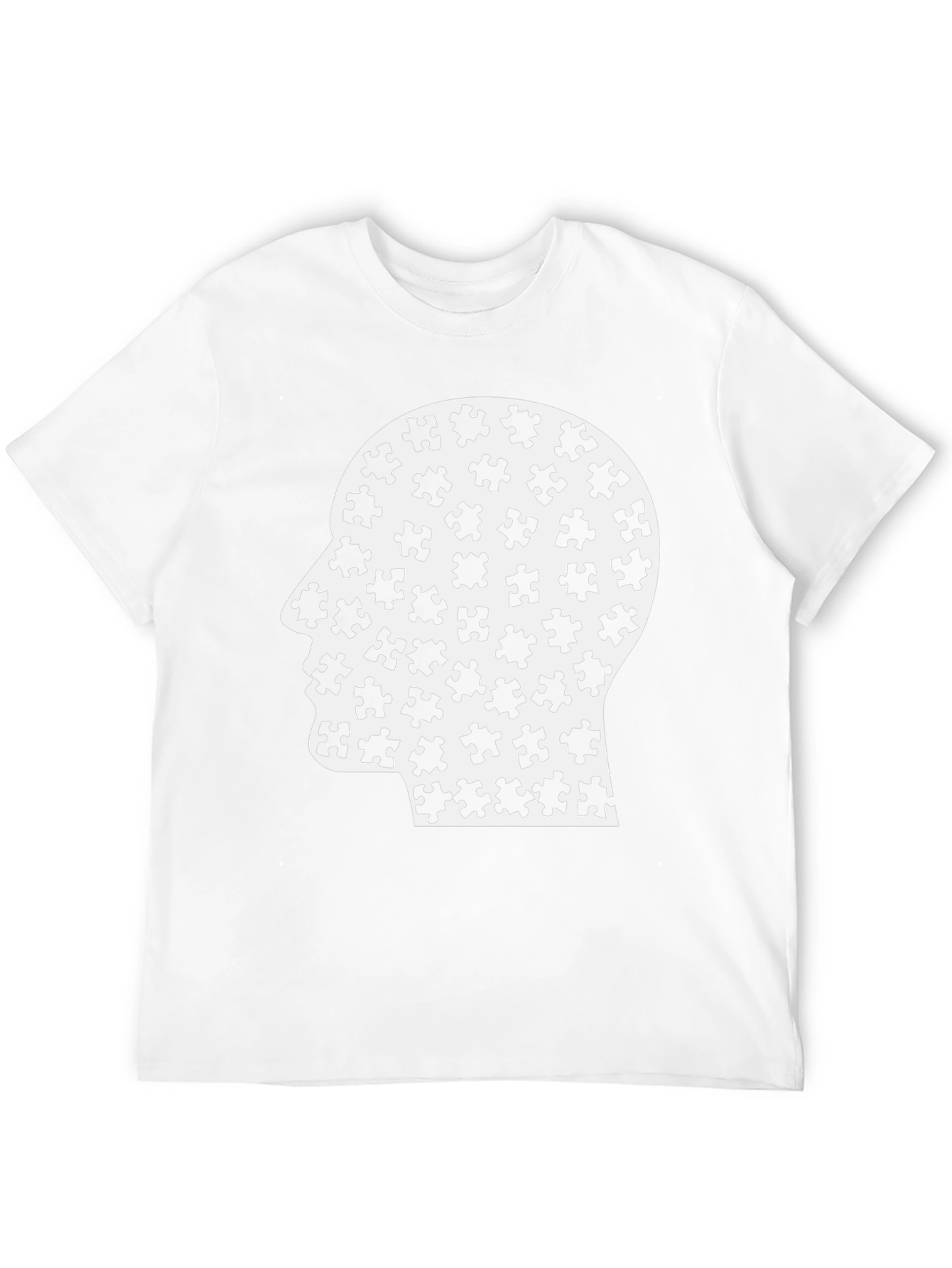 Puzzle Mind T-Shirt - Black Graphic Tee