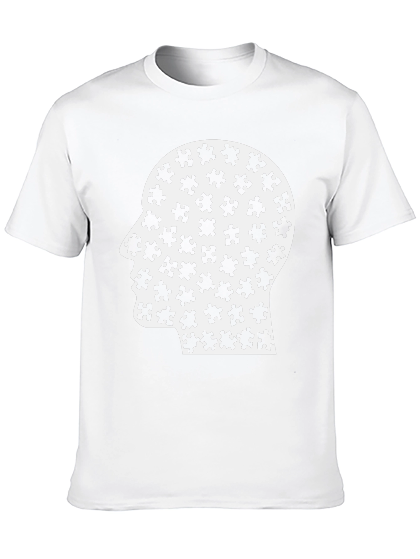 Puzzle Mind T-Shirt - Black Graphic Tee
