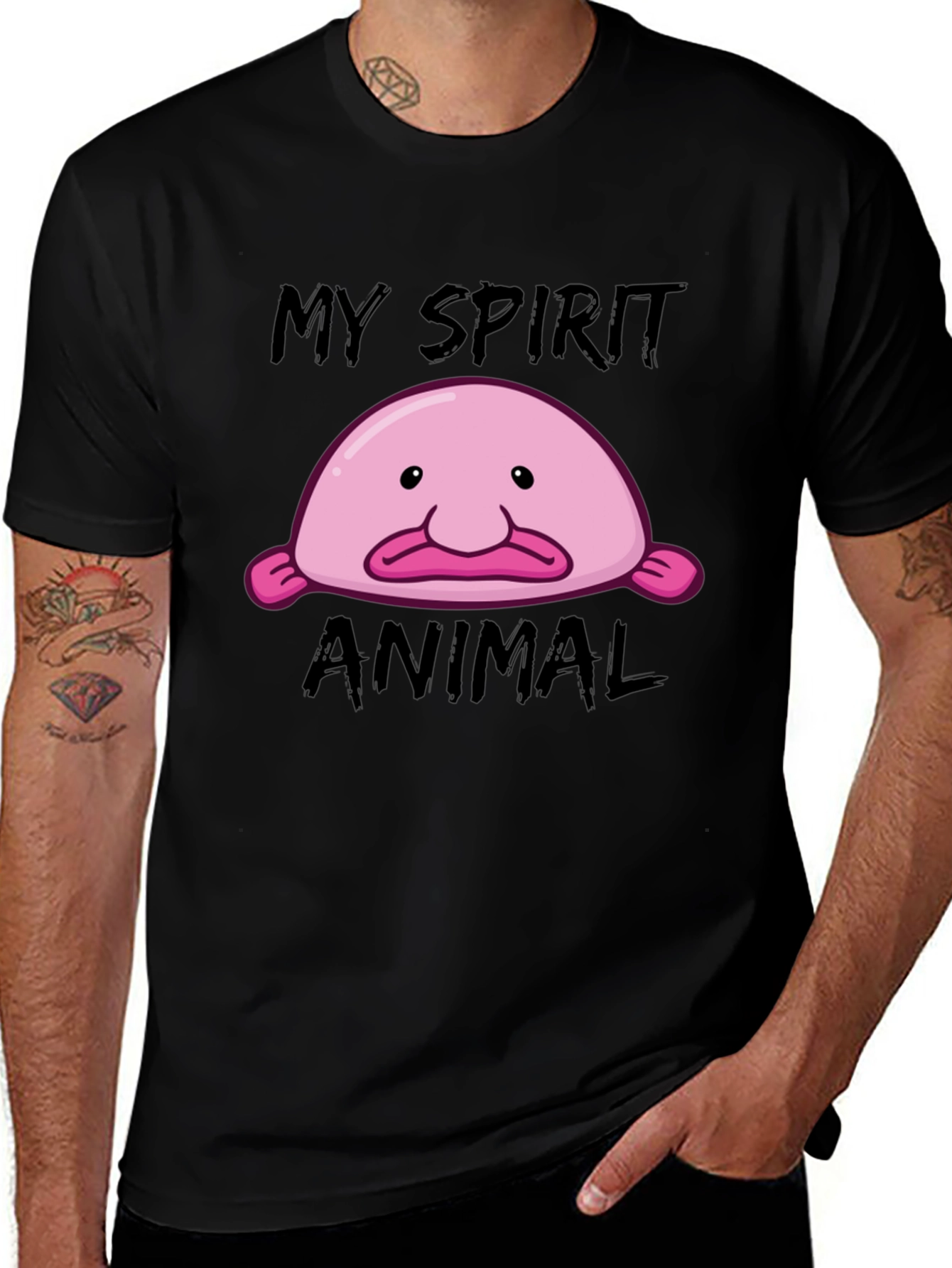 My Spirit Animal Blobfish Graphic T-Shirt