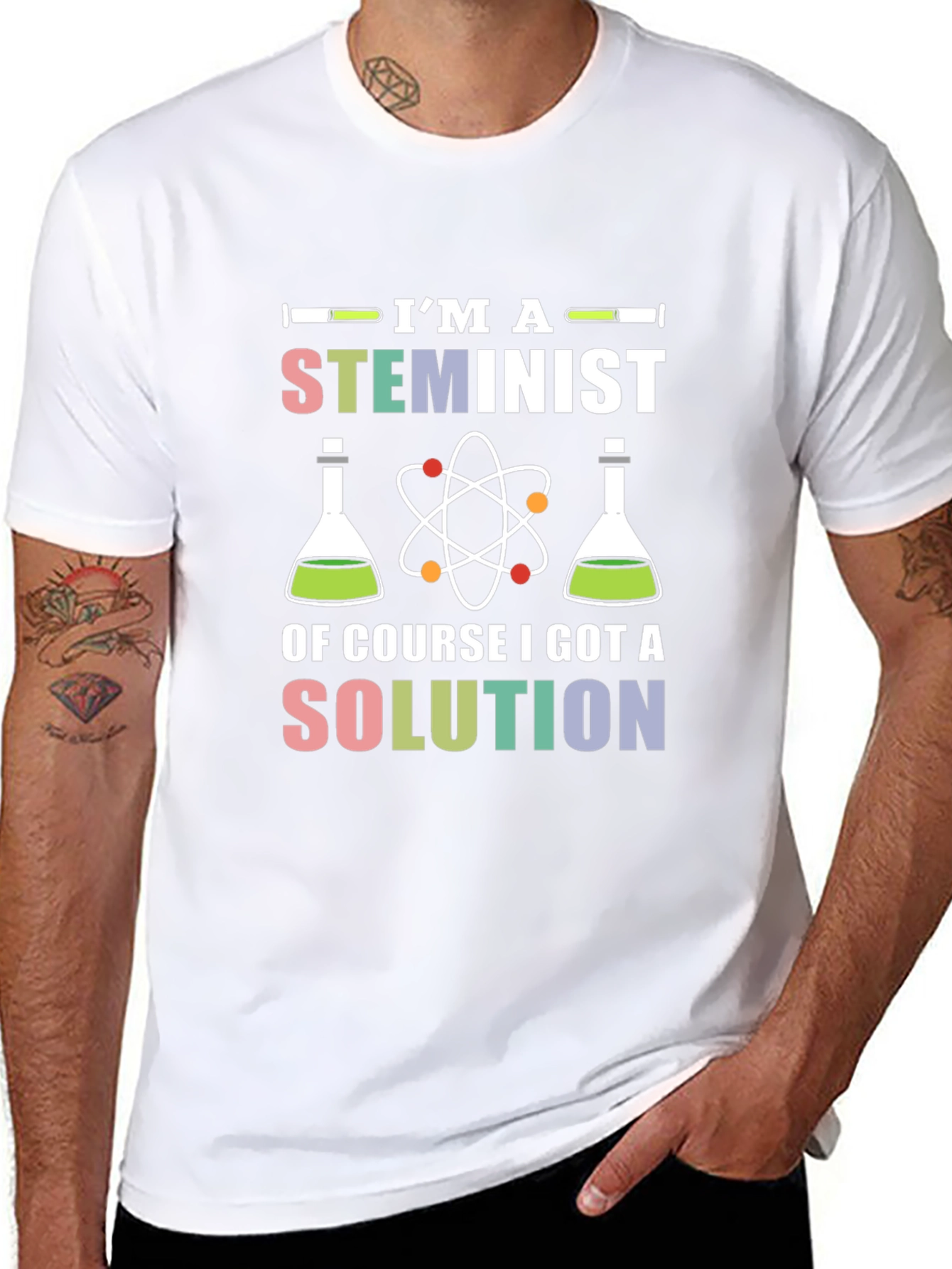 STEMinist T-Shirt - Science Solution Tee