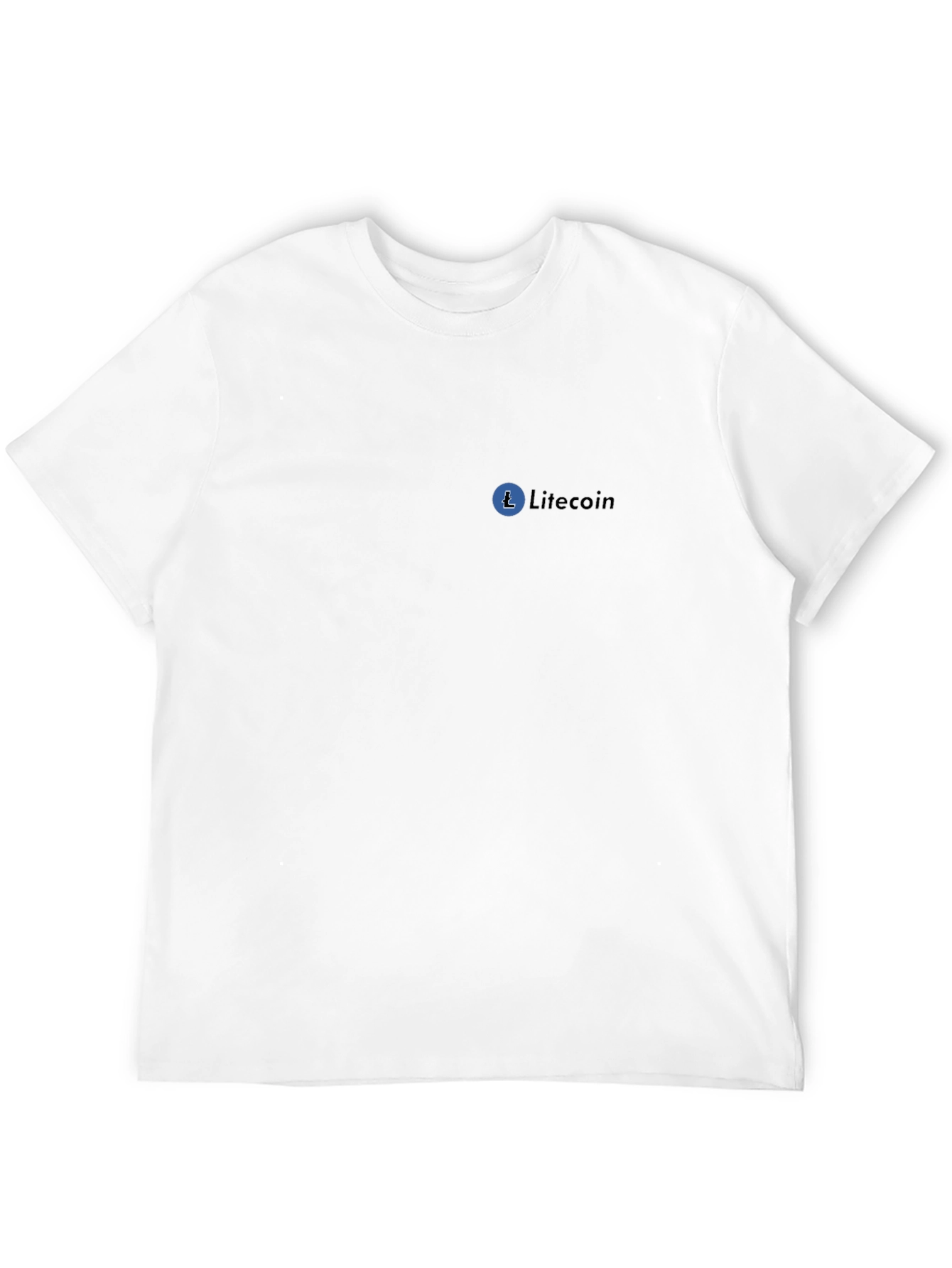Litecoin Crypto Black T-Shirt