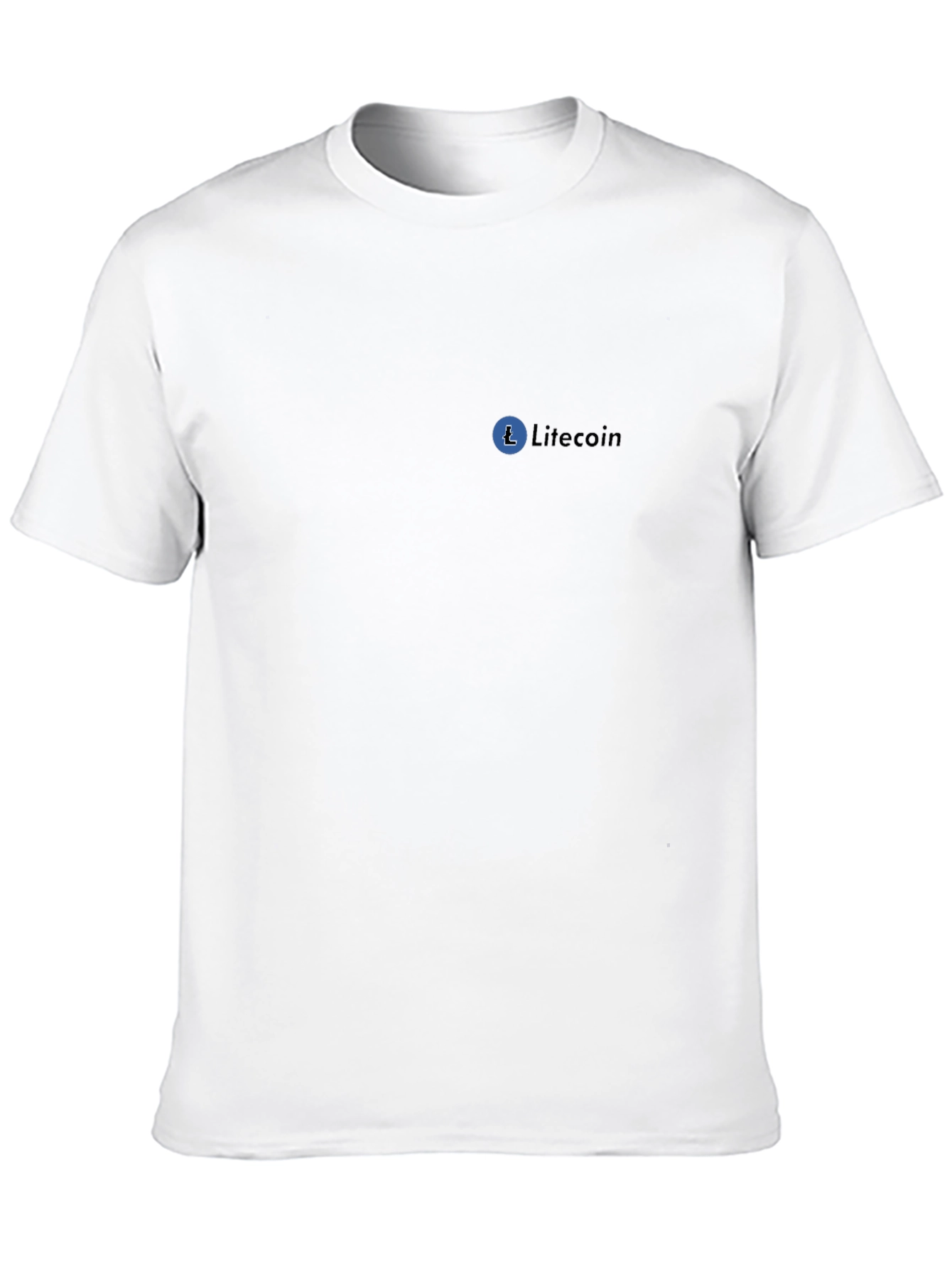 Litecoin Crypto Black T-Shirt
