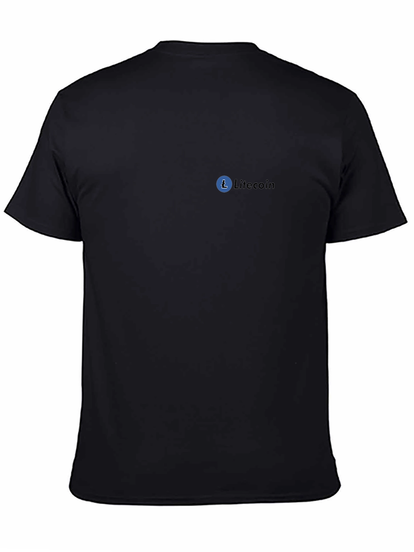 Litecoin Crypto Black T-Shirt