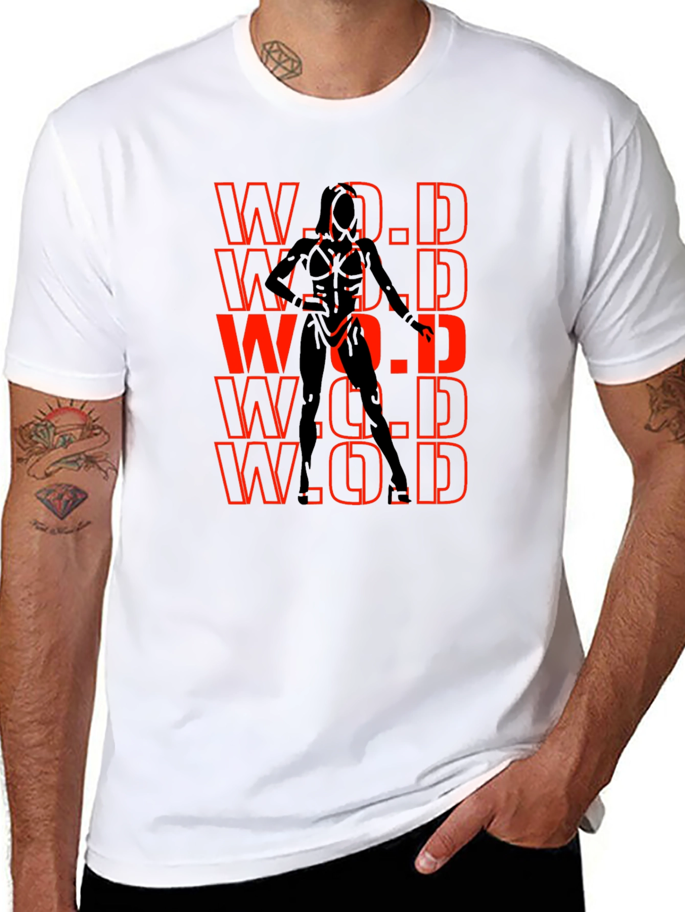 W.O.D Woman Black T-Shirt