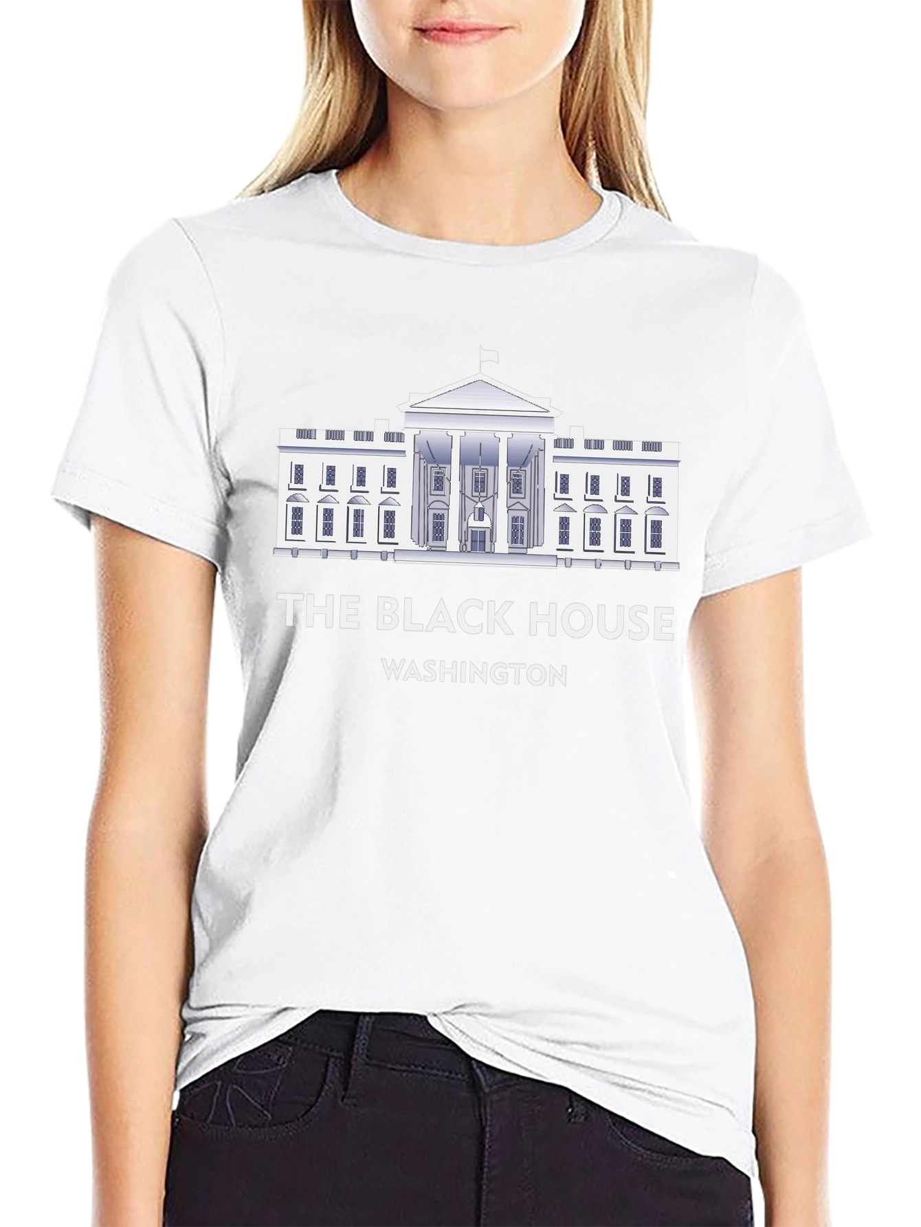 The Black House T-Shirt - Washington D.C. Souvenir