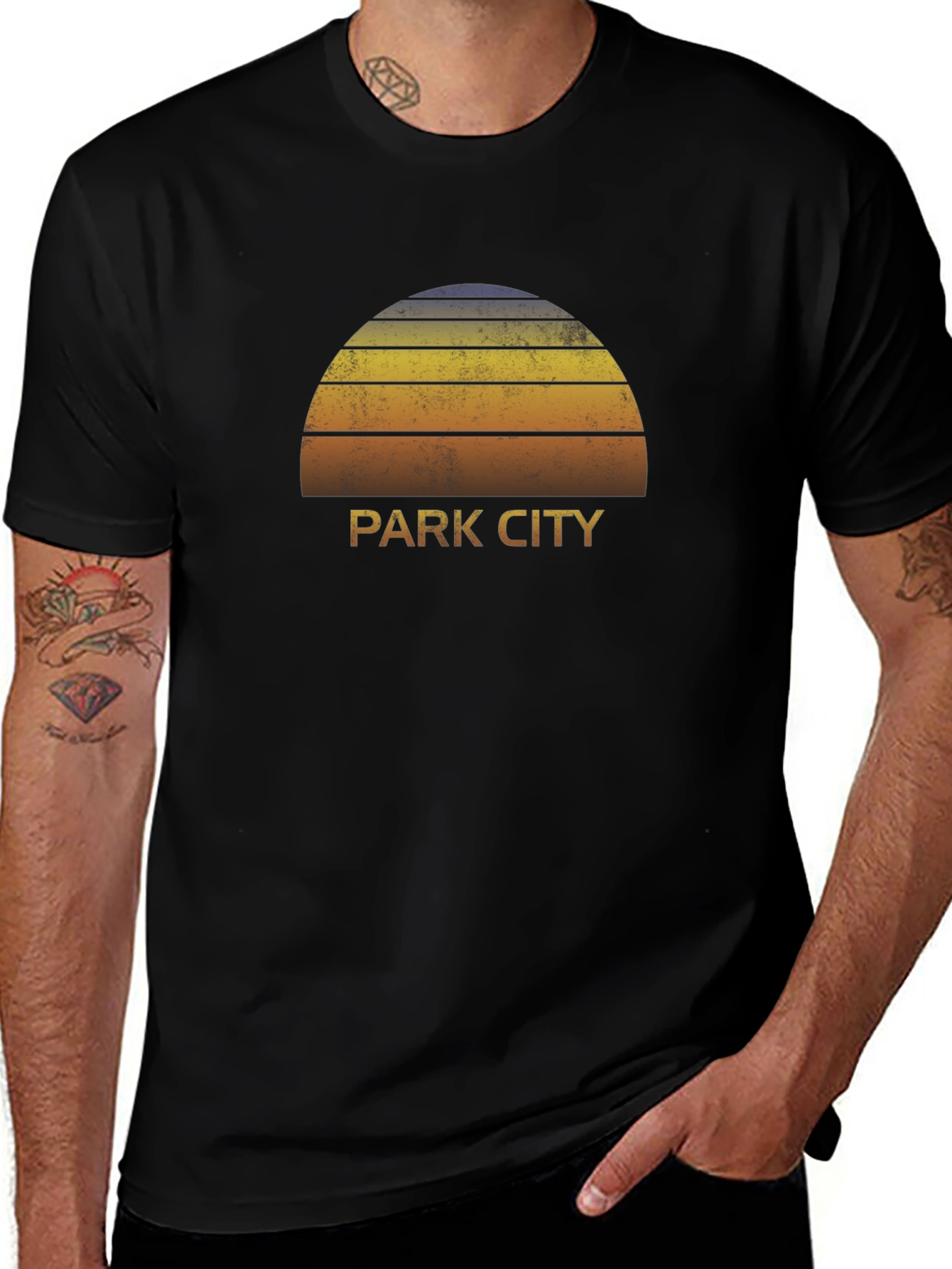 Park City Sunset Graphic T-Shirt