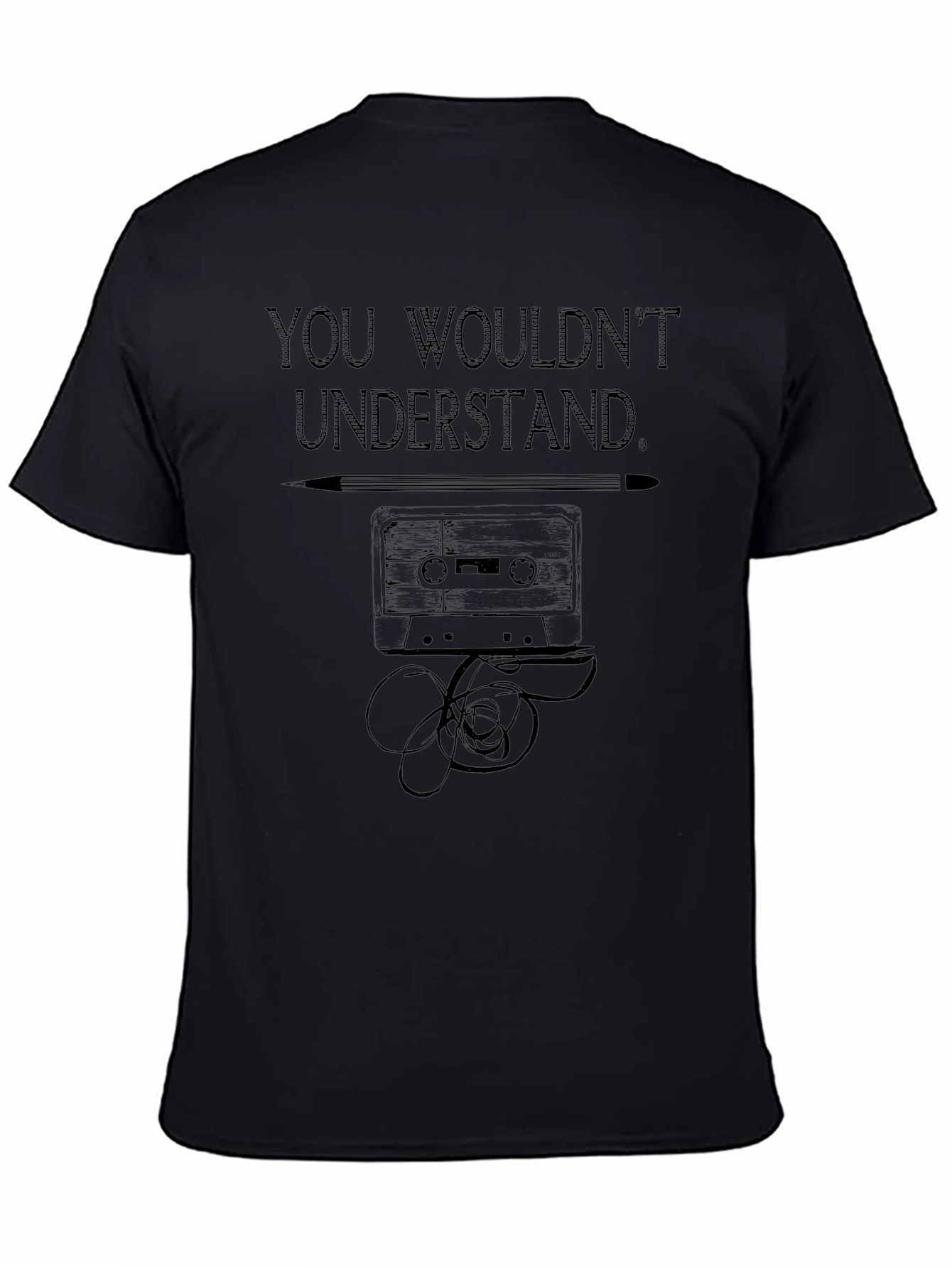 You Wouldnt Understand Cassette Tape T-Shirt