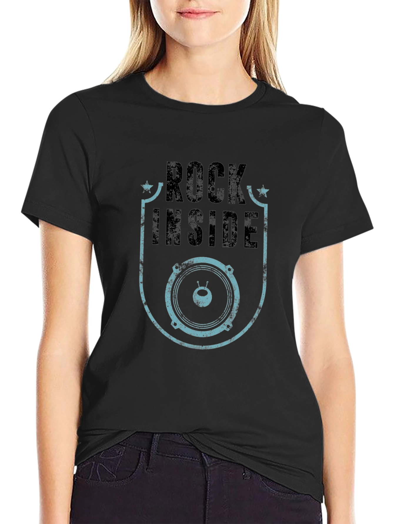 Rock Inside Graphic Tee - Cool Music Lover T-Shirt