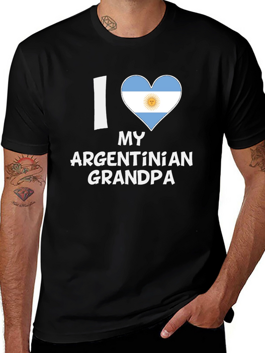 I Love My Argentinian Grandpa T-Shirt