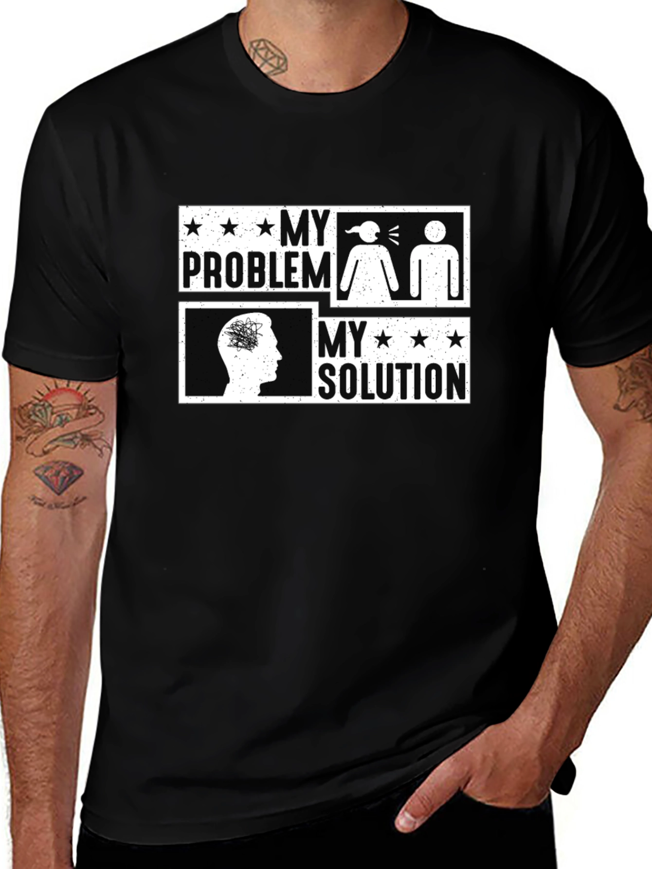 My Problem My Solution Graphic Tee