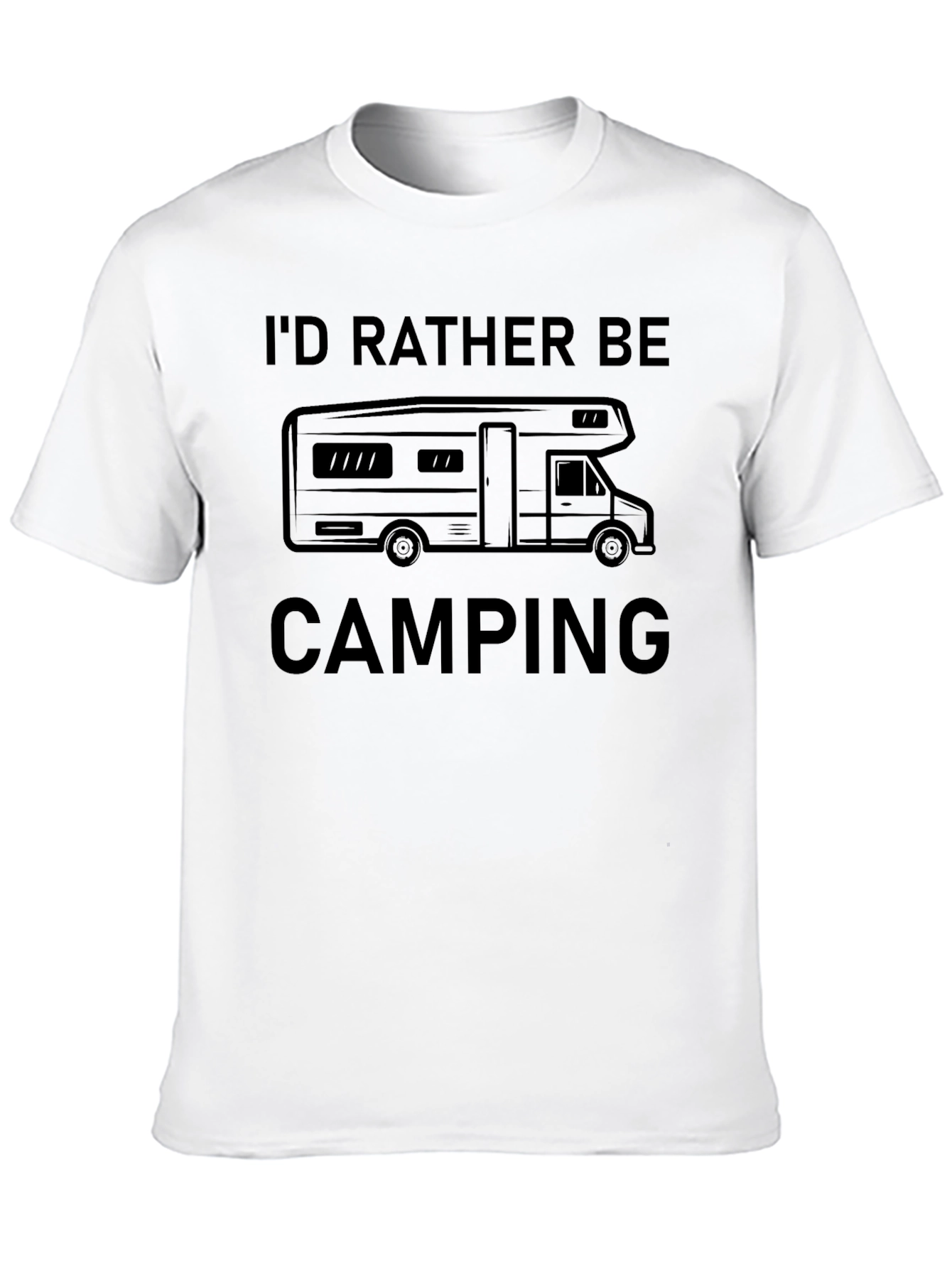 Id Rather Be Camping RV T-Shirt