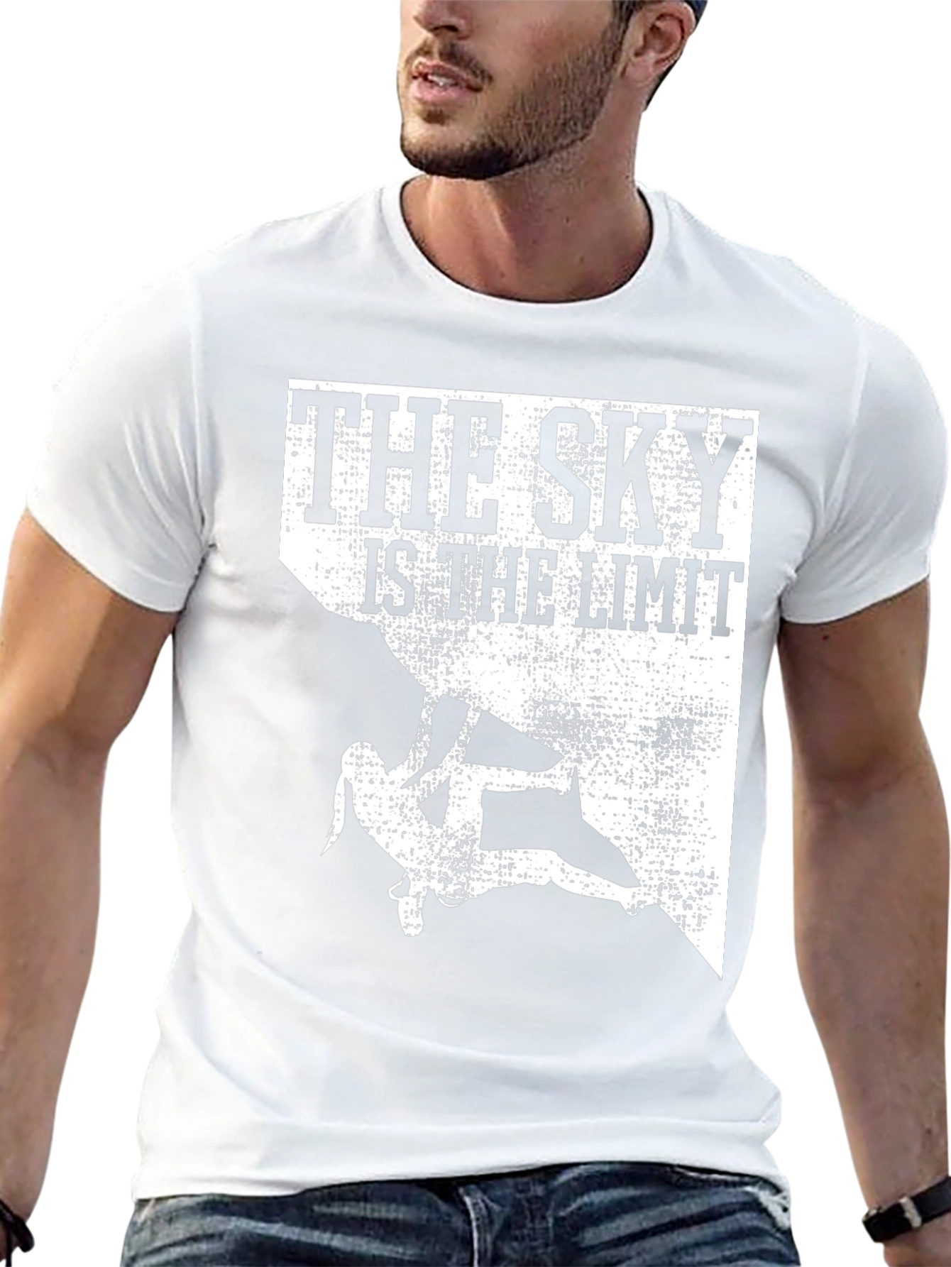 The Sky is the Limit Climbing Graphic Tee