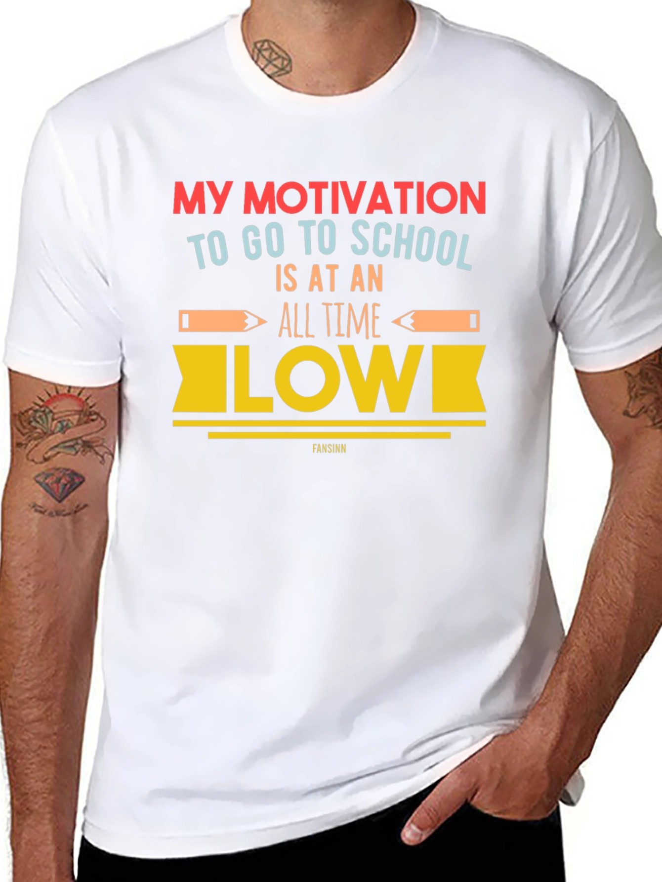 Motivation School T-Shirt - All Time Low