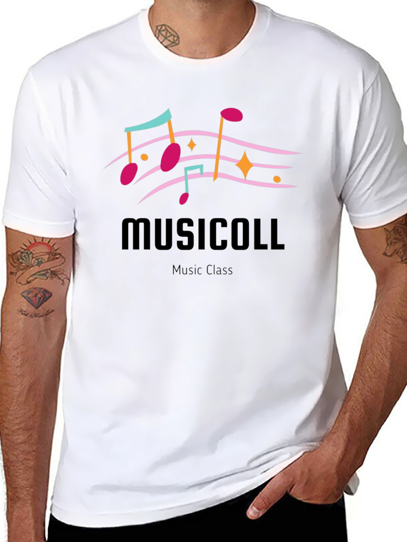 Music Class T-Shirt - Musicoll Graphic Tee