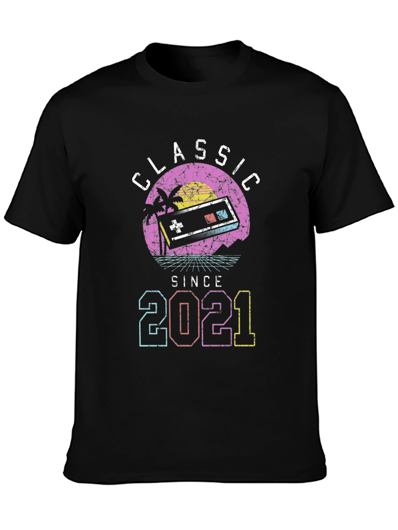 Classic Since 2021 Retro Gamer T-Shirt