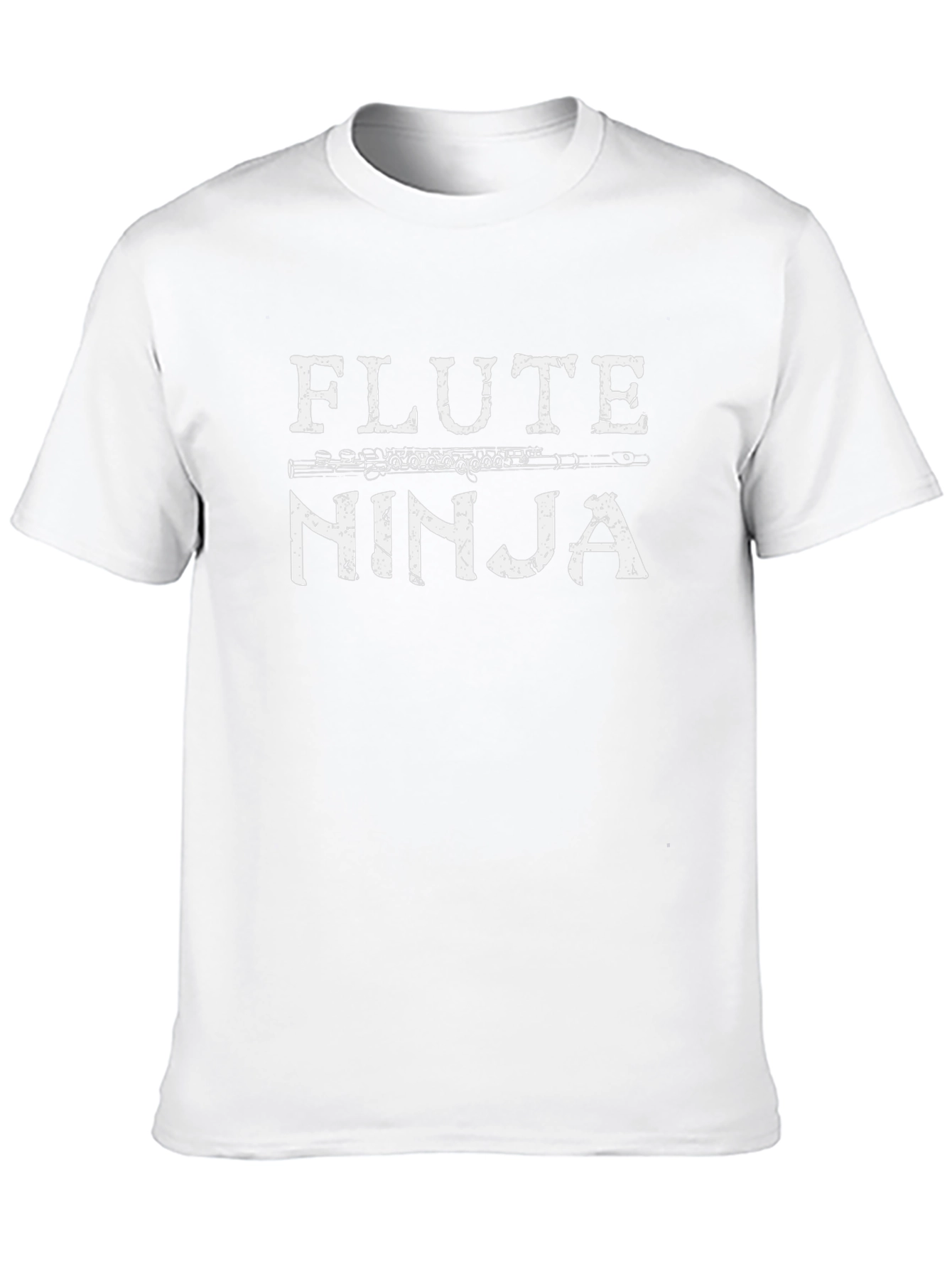 Flute Ninja T-Shirt - Musician Humor Tee