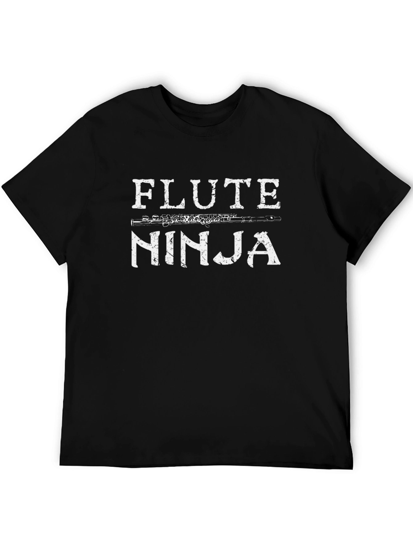 Flute Ninja T-Shirt - Musician Humor Tee