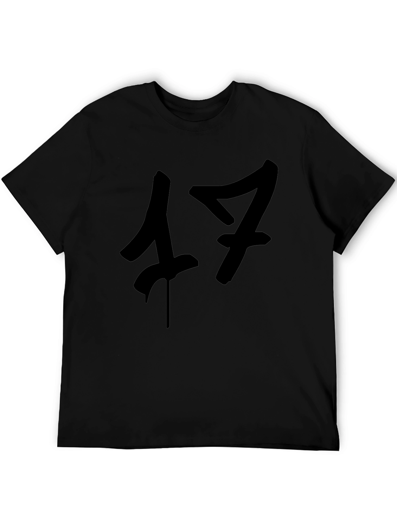 Modern Number 17 Graphic Tee