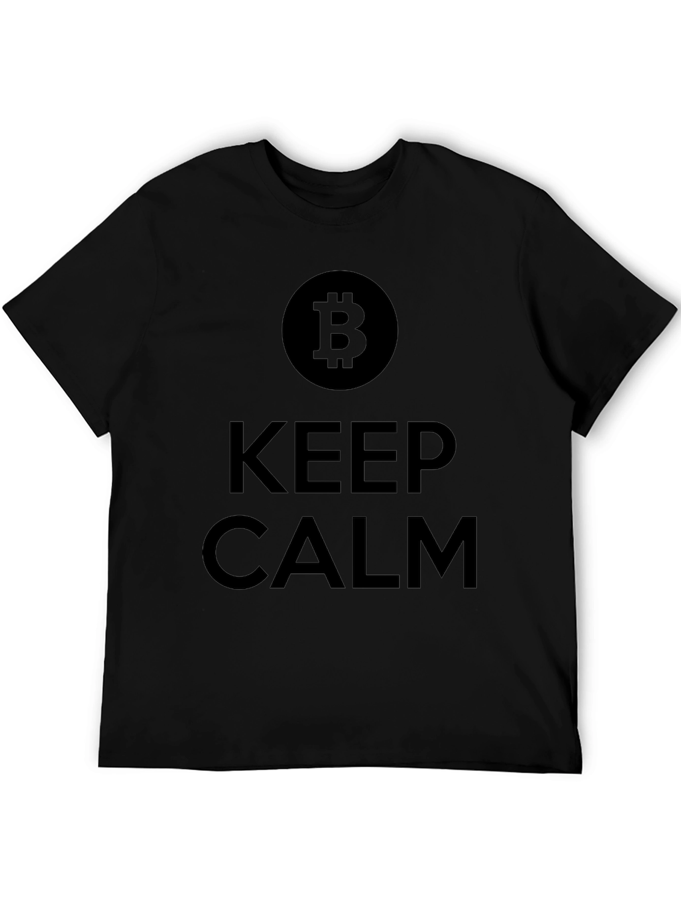 Keep Calm Bitcoin Crypto T-Shirt