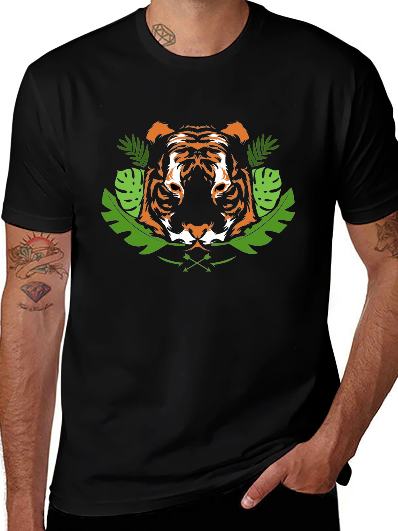 Jungle Tiger Graphic Tee