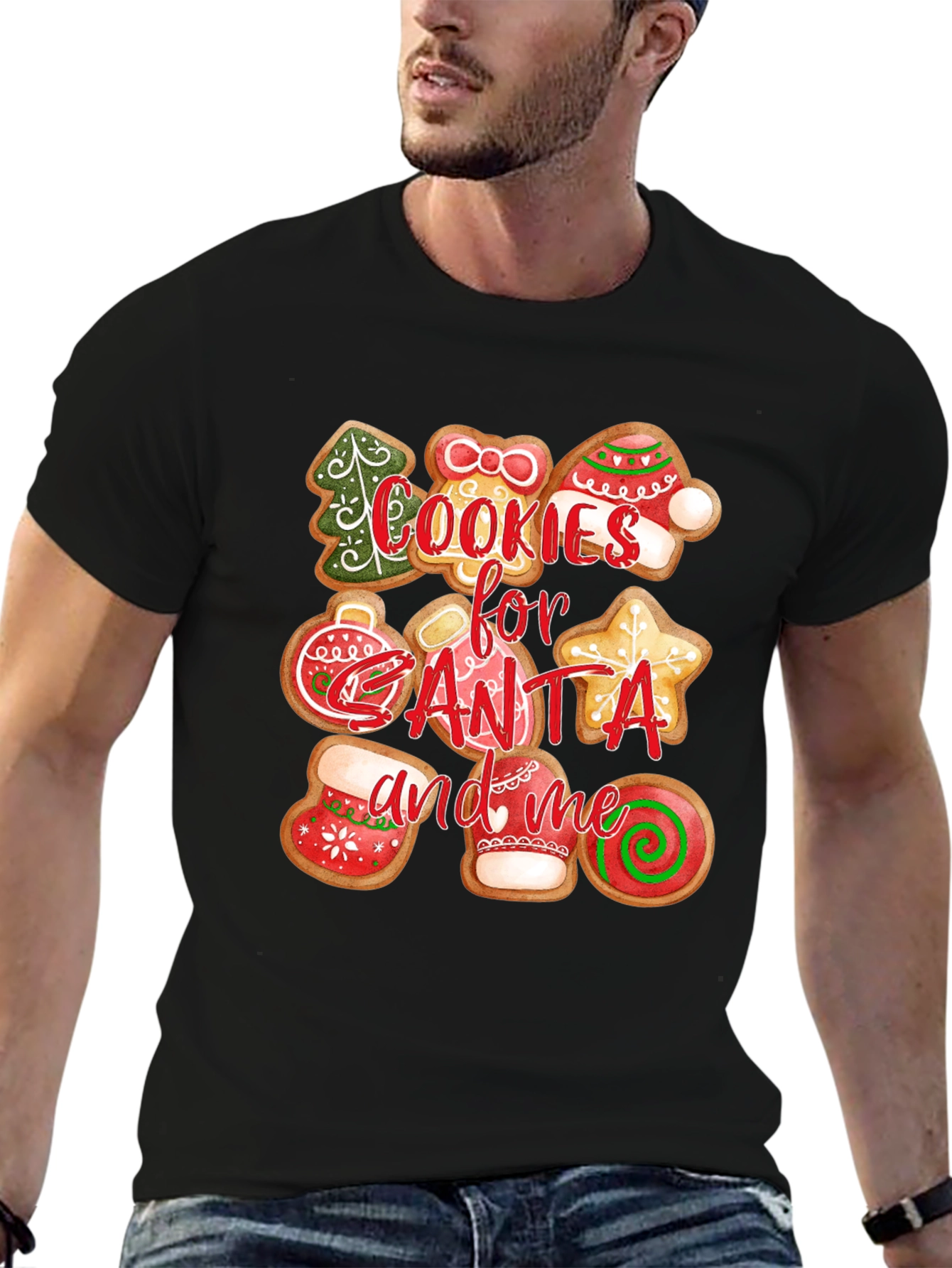 Cookies for Santa Graphic Tee