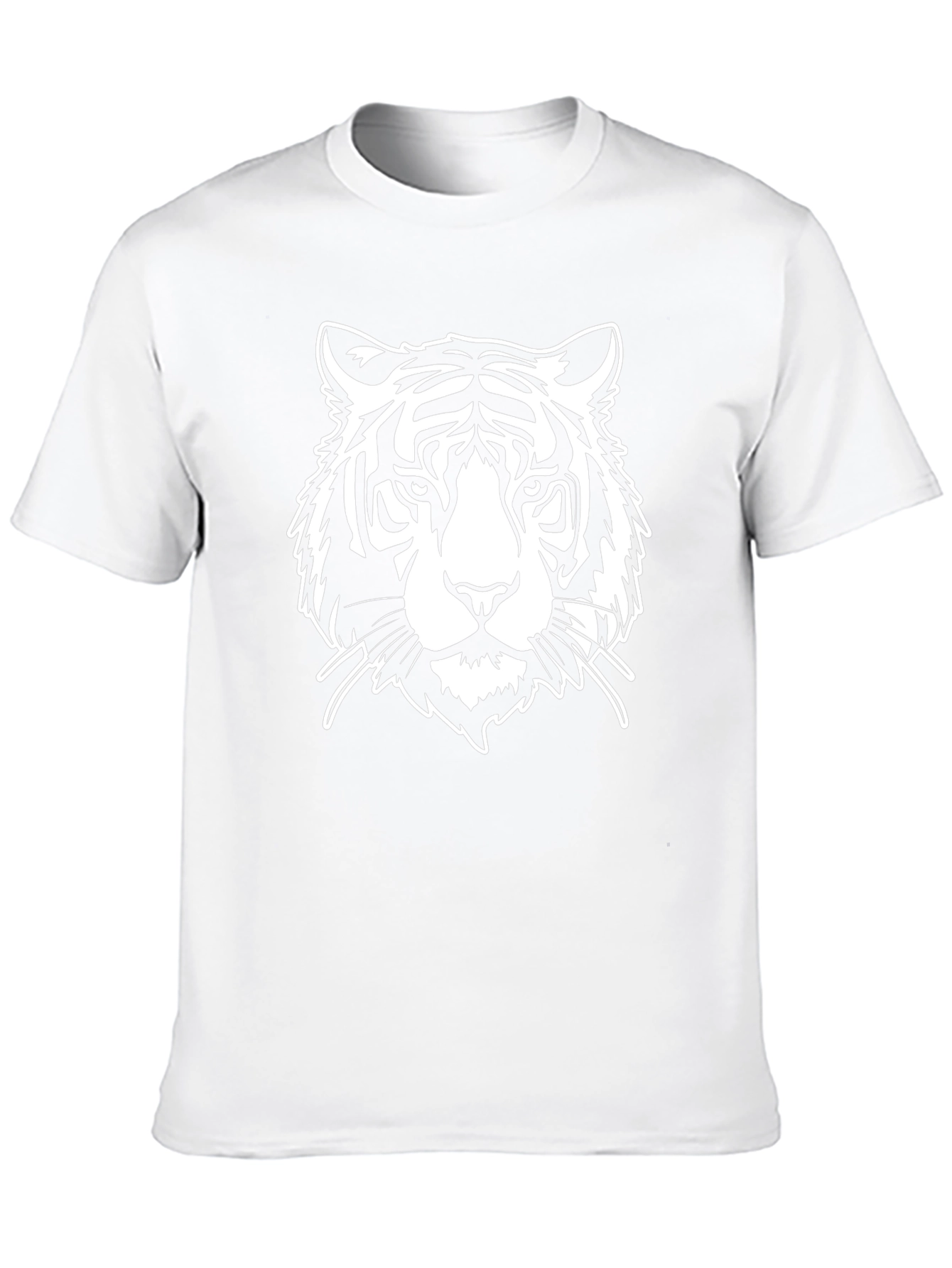 Black Tiger Graphic Tee - Cool Animal Print Shirt