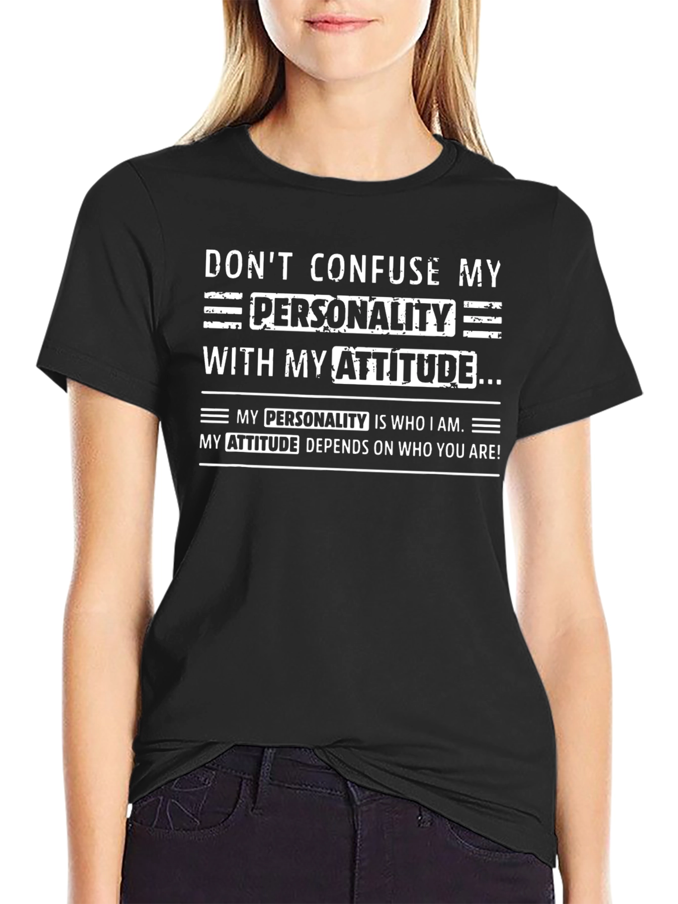 Dont Confuse My Personality T-Shirt