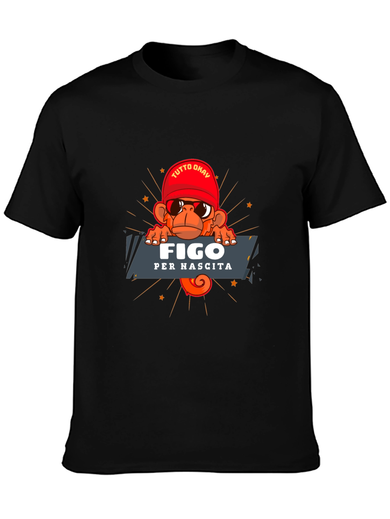 Cool Monkey FIGO Graphic T-Shirt
