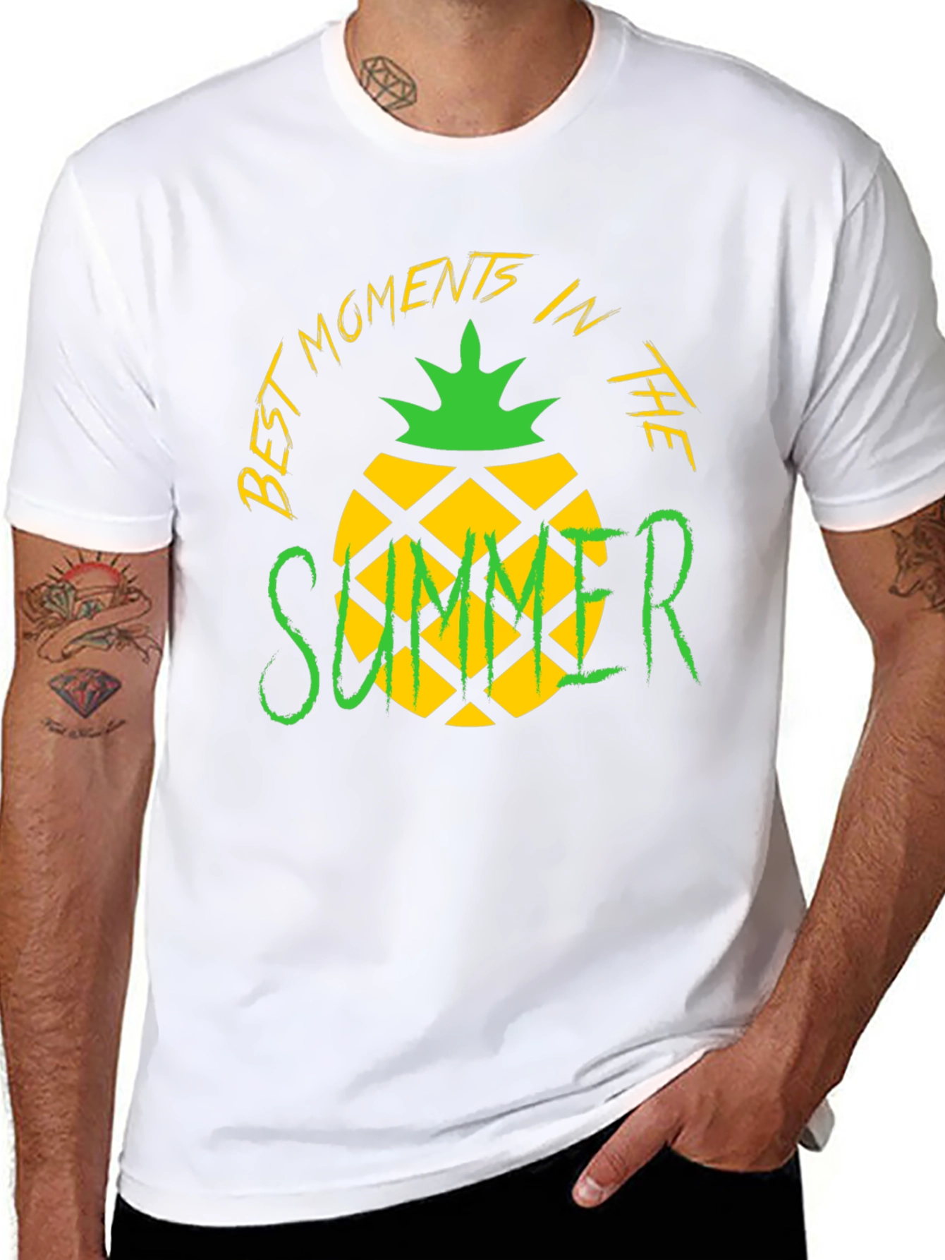 Summer Pineapple Graphic Tee