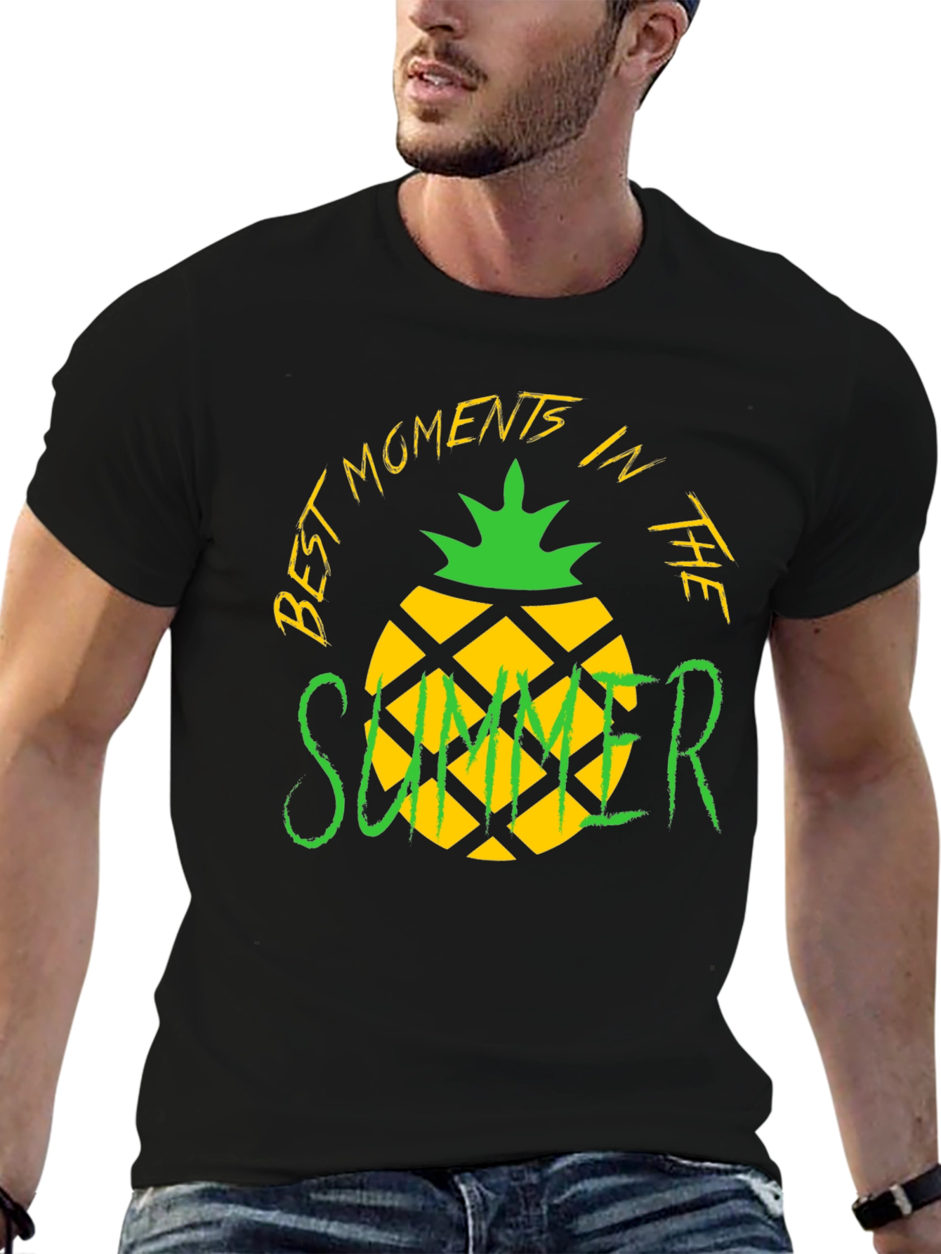 Summer Pineapple Graphic Tee