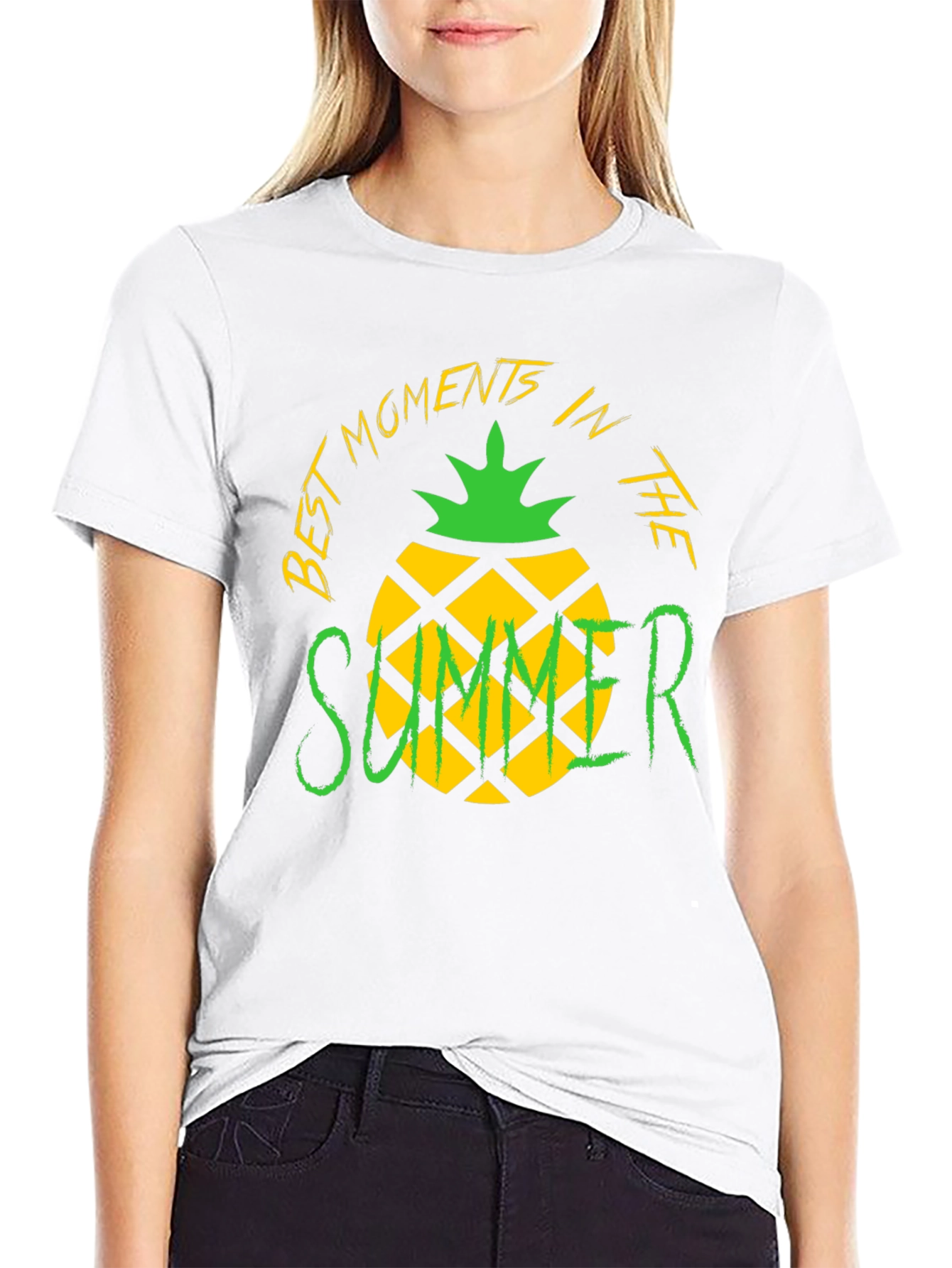 Summer Pineapple Graphic Tee