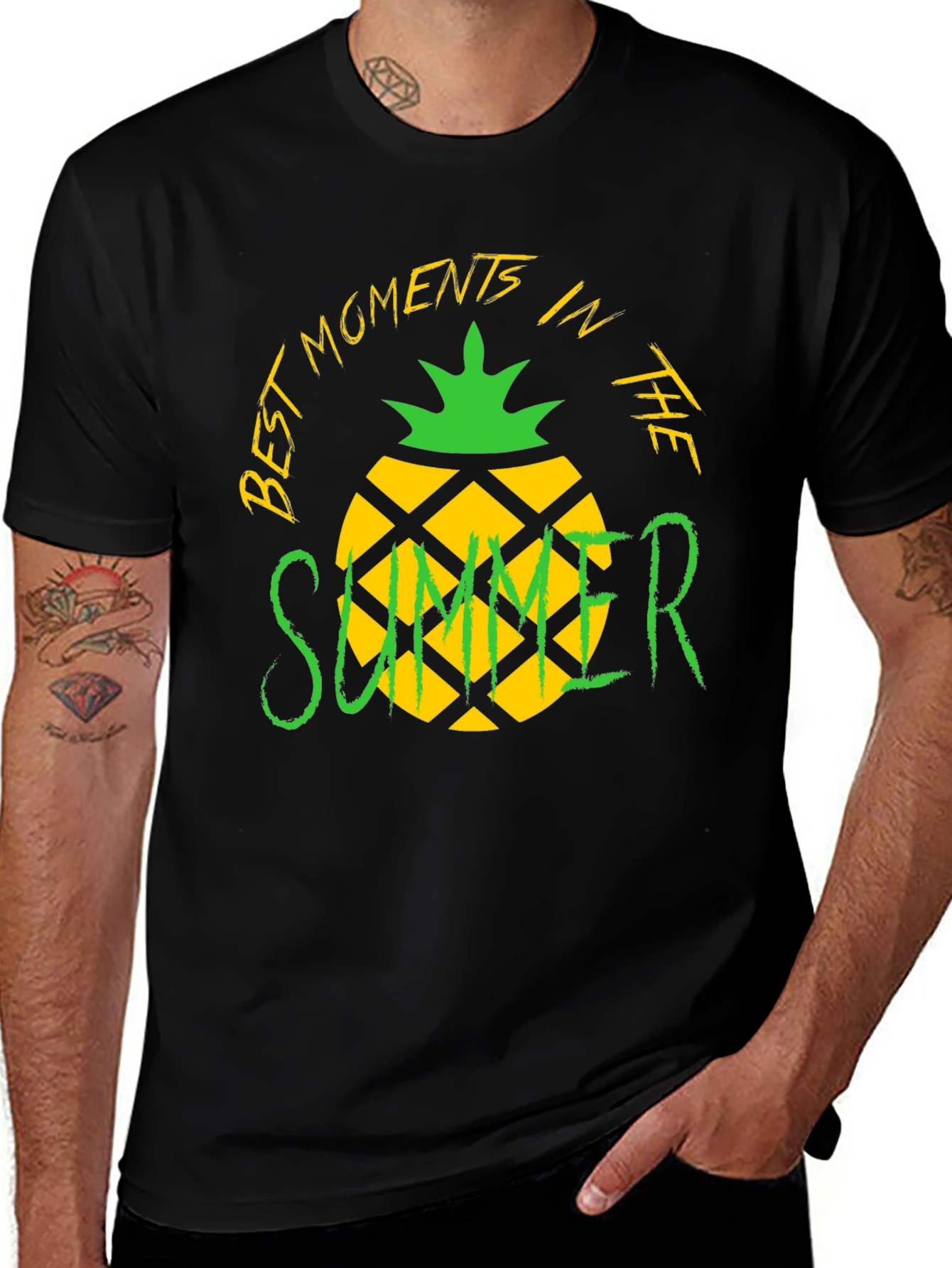 Summer Pineapple Graphic Tee