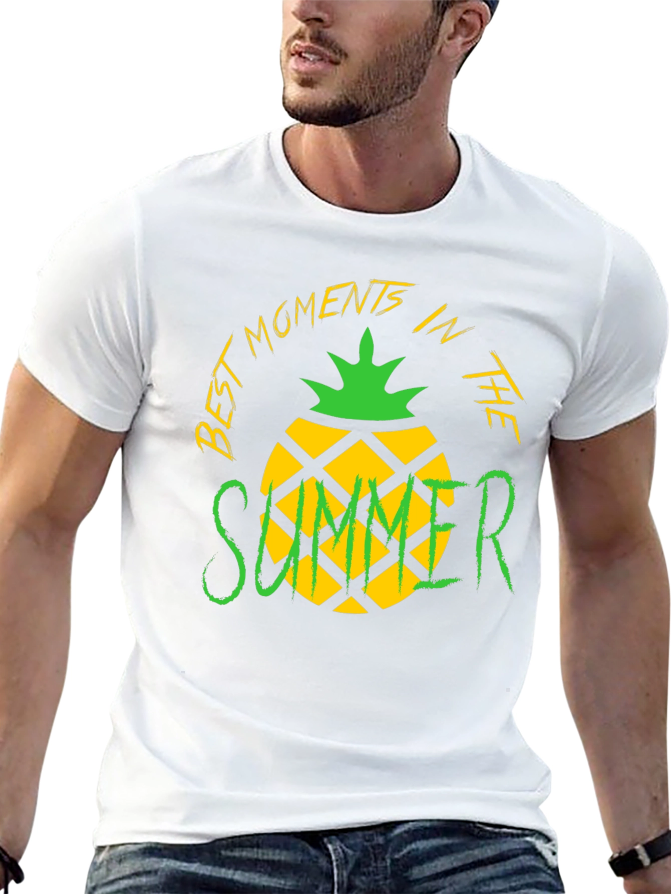 Summer Pineapple Graphic Tee