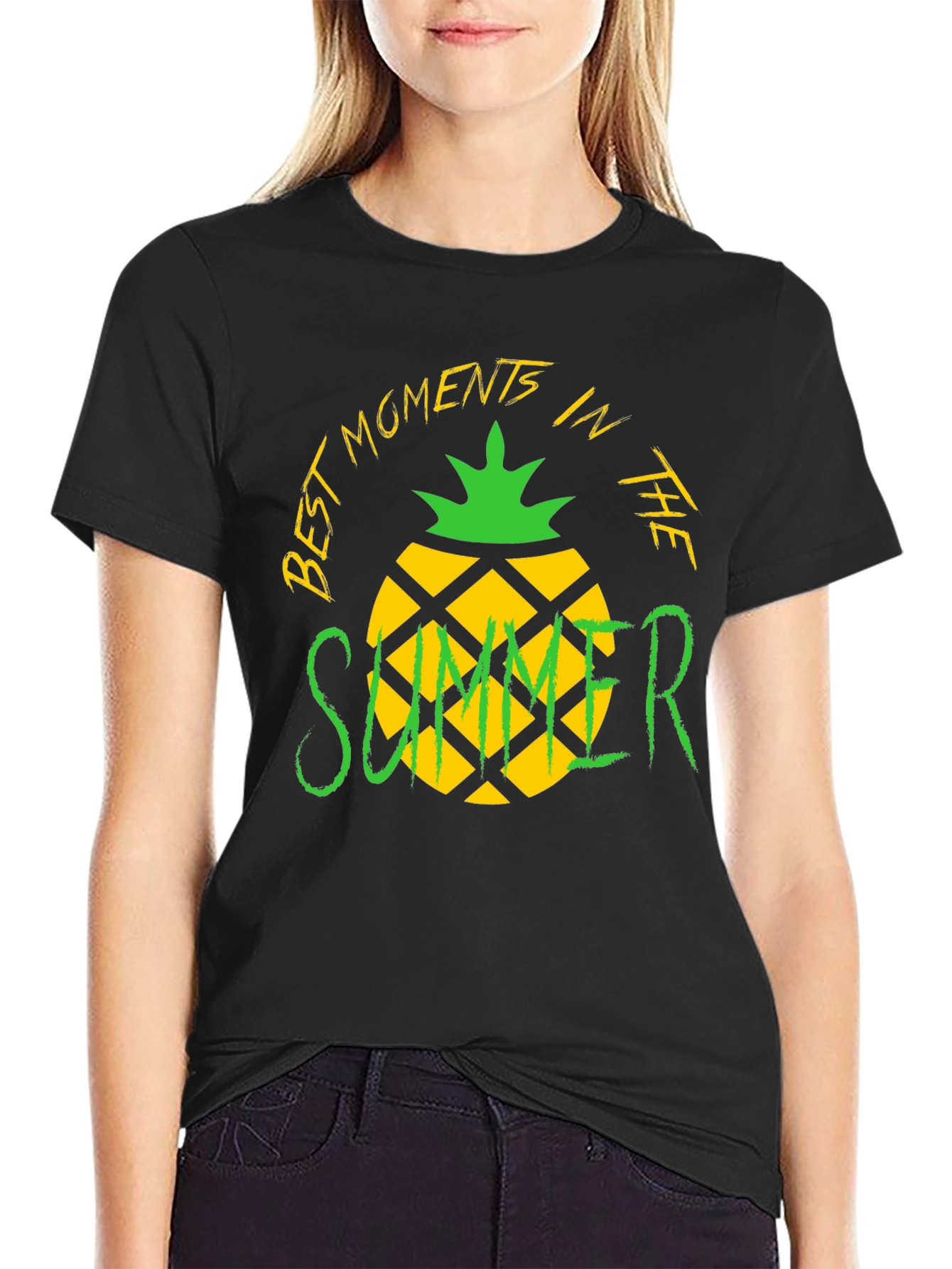 Summer Pineapple Graphic Tee