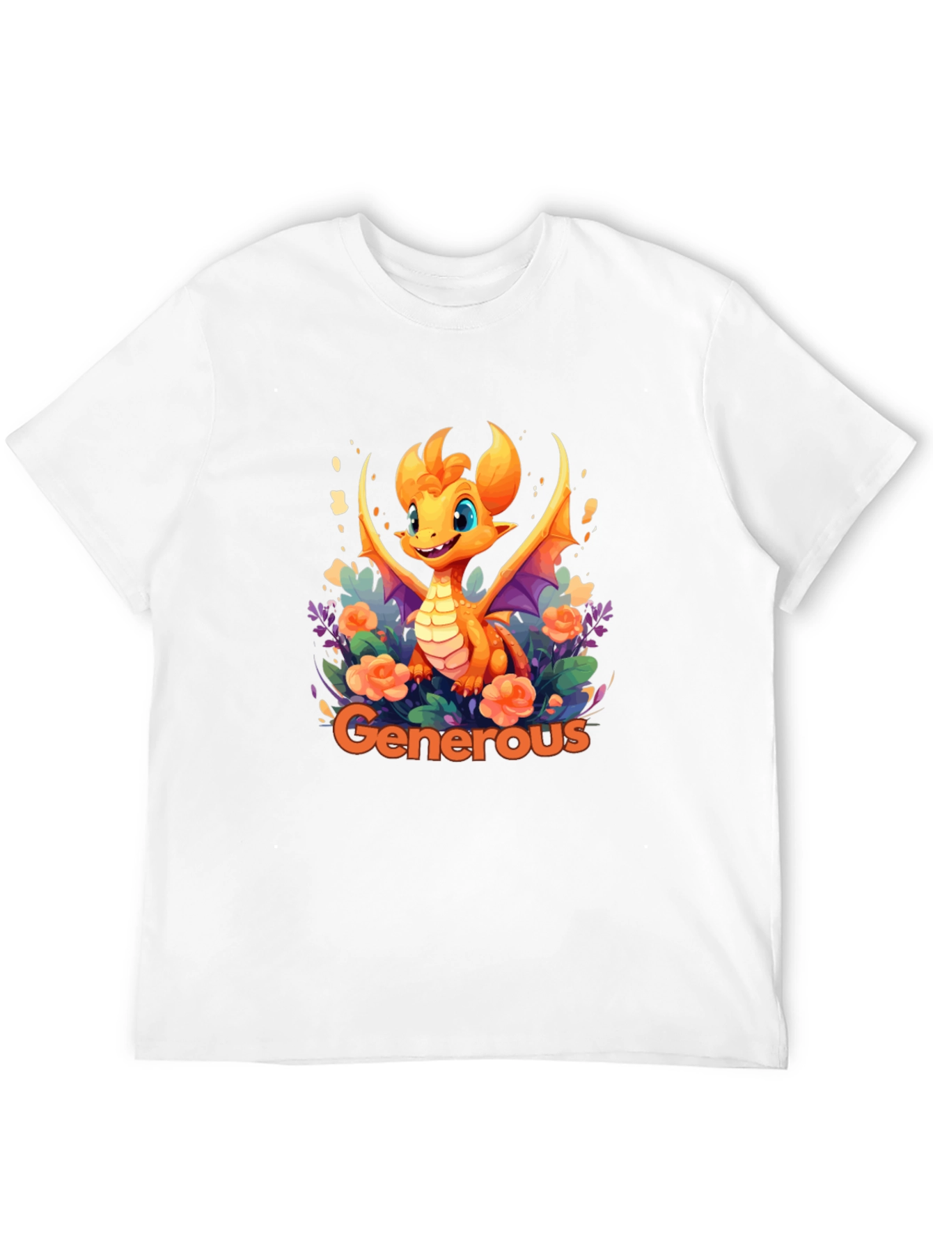 Generous Dragon Graphic T-Shirt