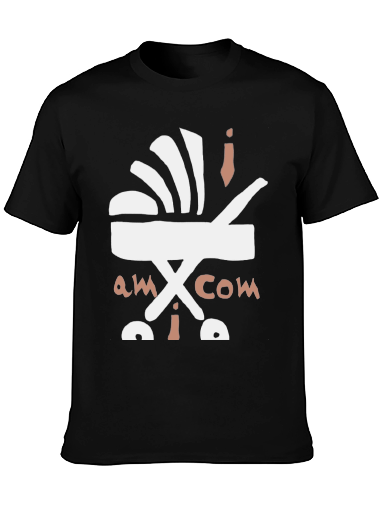 Stroller Graphic Tee - Black Cotton Comfort