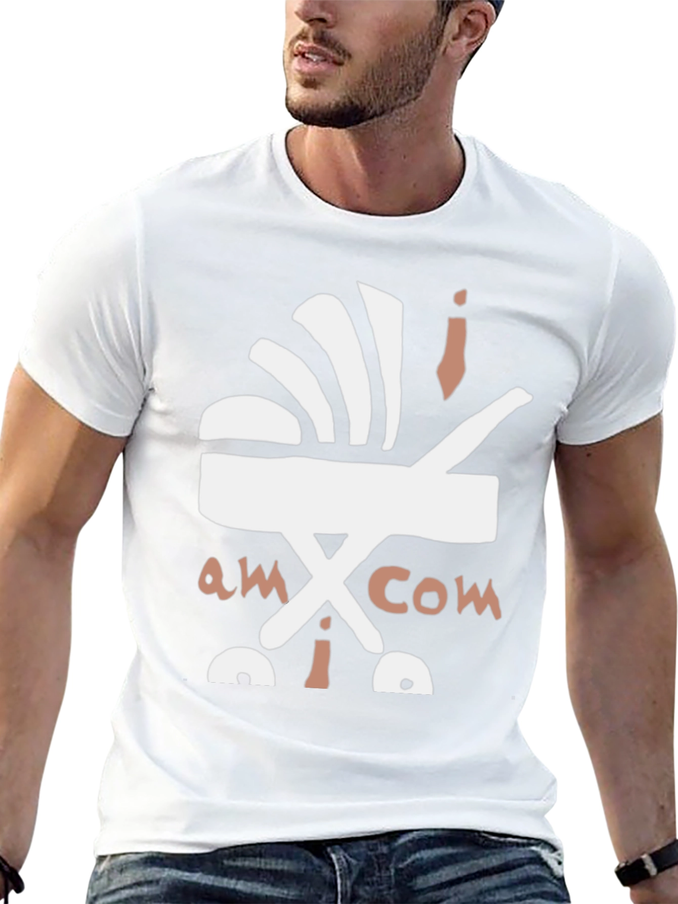 Stroller Graphic Tee - Black Cotton Comfort