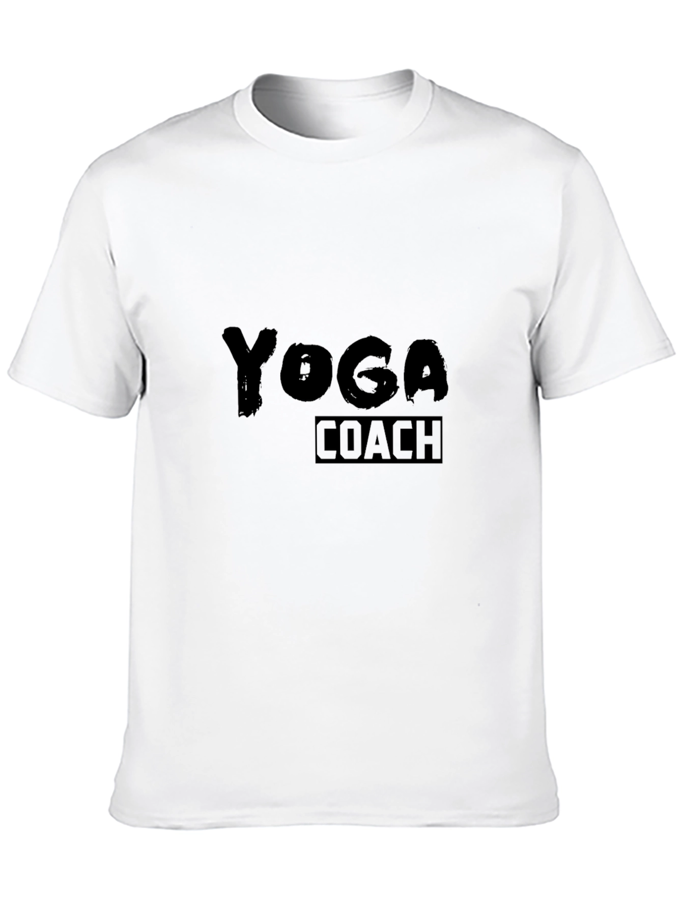 Yoga Coach T-Shirt - Black Graphic Tee