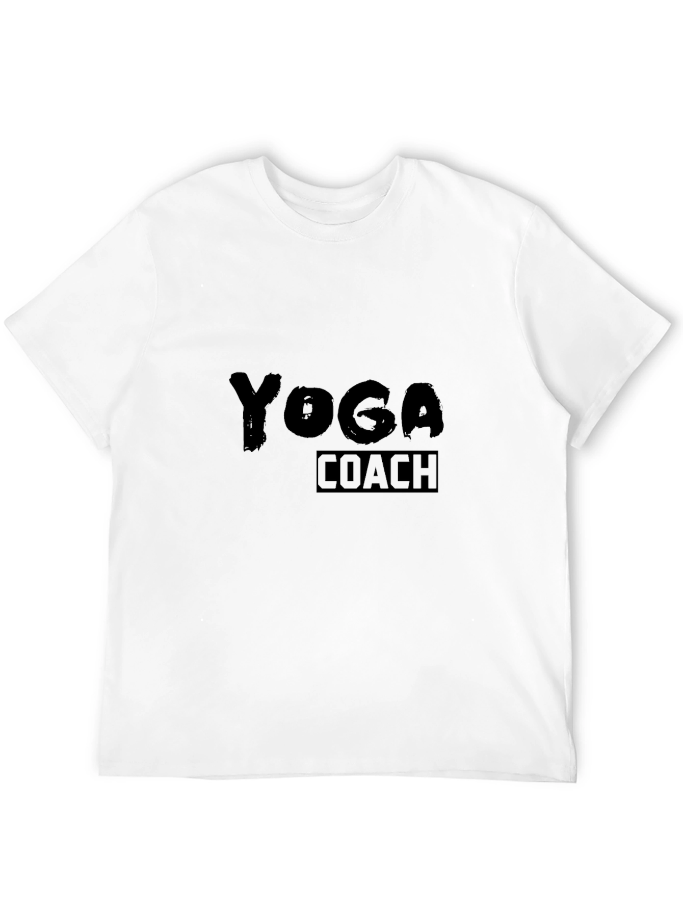 Yoga Coach T-Shirt - Black Graphic Tee