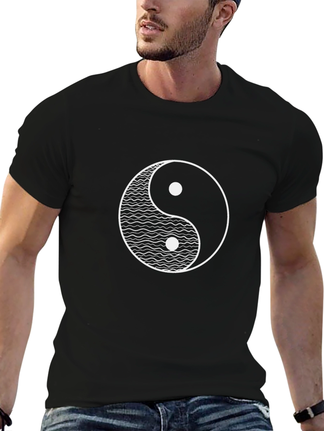 Yin Yang Graphic Tee - Balance & Style