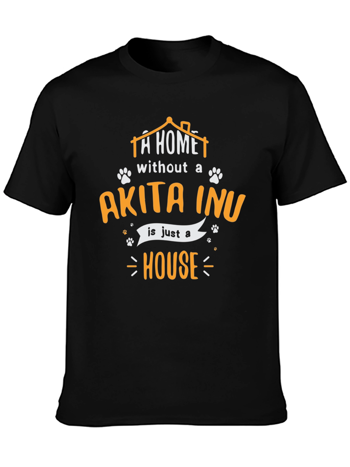 Akita Inu Home T-Shirt - Dog Lover Tee
