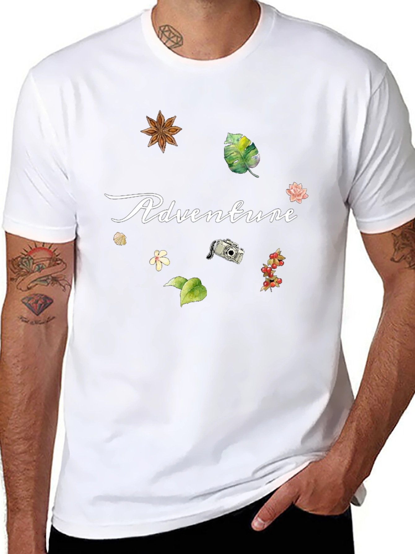 Adventure Graphic Tee - Nature Inspired Design