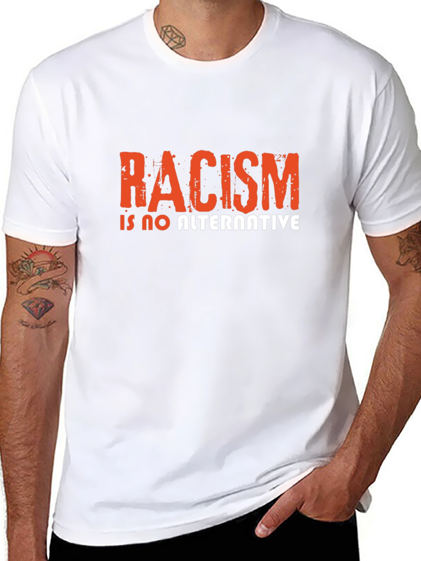 Racism is No Alternative Graphic Tee