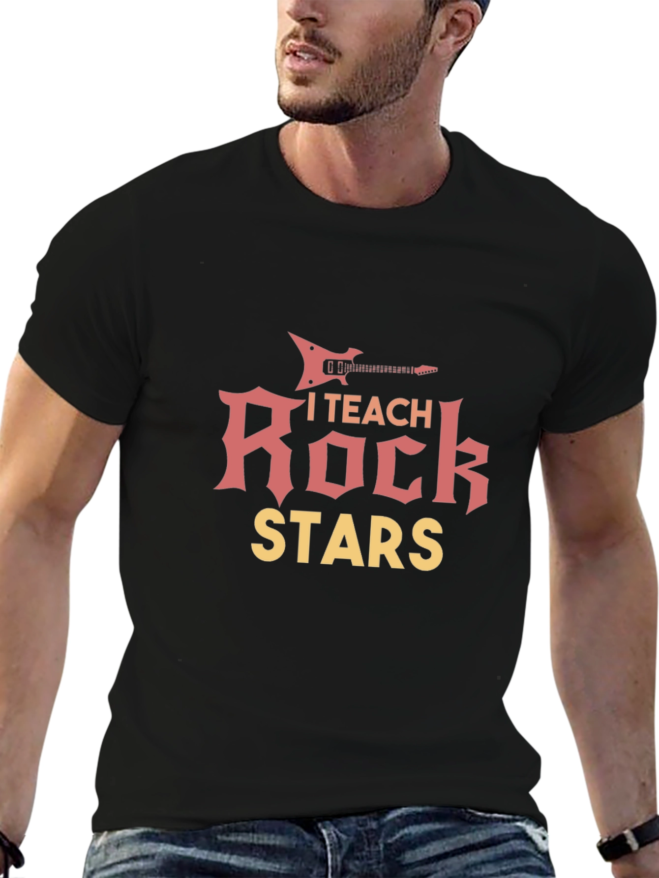 I Teach Rock Stars Graphic T-Shirt